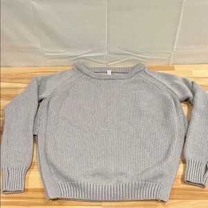 Lululemon Athletica Gray Merino Wool Sweater